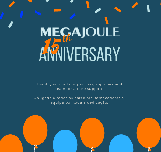 MEGAJOULE 15th anniversary!